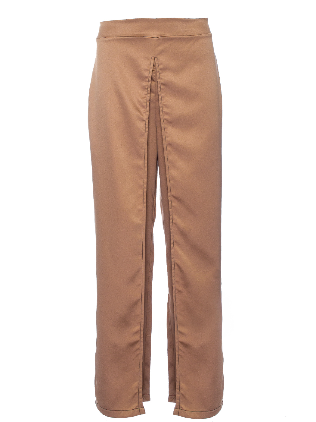 PANTALONE LUNGO A PALAZZO, 4 TG  - GOLD